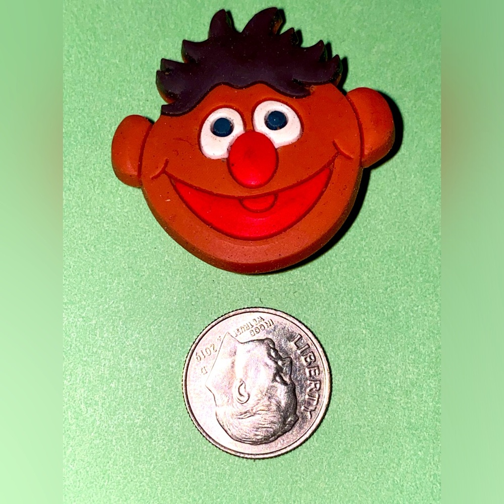 (10 for $15) Ernie Sesame Street Croc Shoe Charms